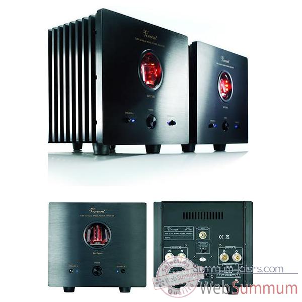Video Amplificateur de puissance Vincent SP-T100 Amp mono Classe A - Argent - 203215