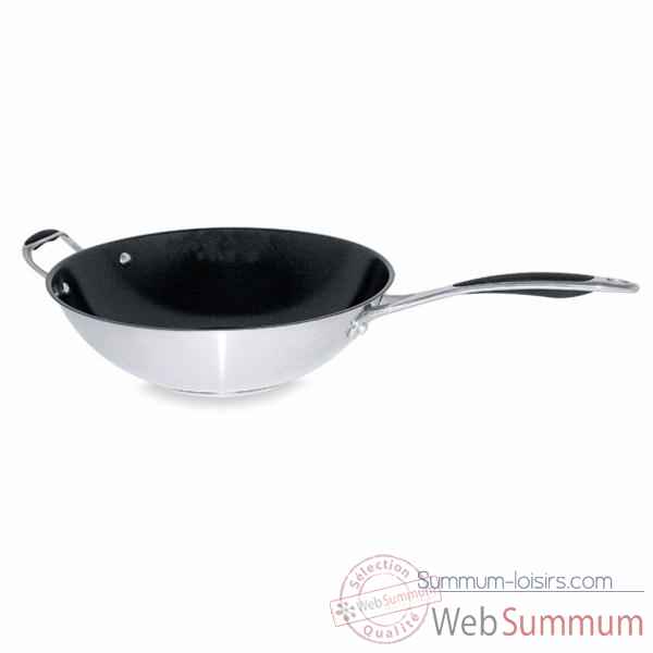 Beka line wok 30cm  inox revetu - suave 3529