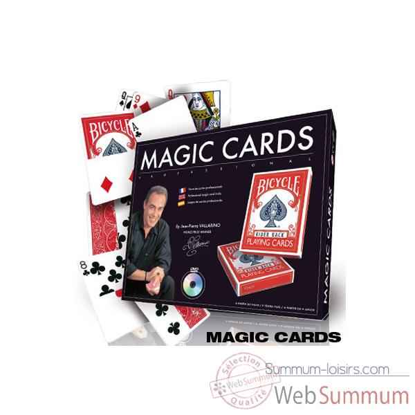 Coffret de cartes Vallarino Oid Magic avec DVD-CAR