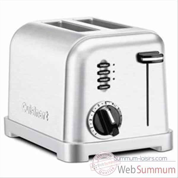 Cuisinart toaster acier brosse 610074