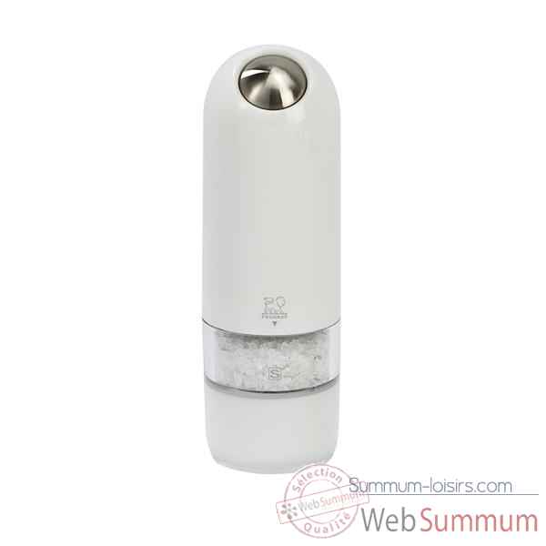 Peugeot moulin a sel electrique 17 cm blanc - alaska -008093