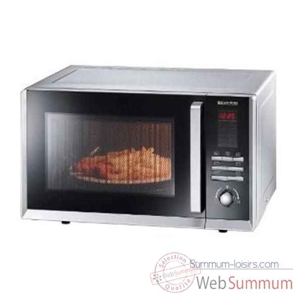 Severin combine micro-ondes + grill + chaleur tournante 23 l argent Cuisine -5680