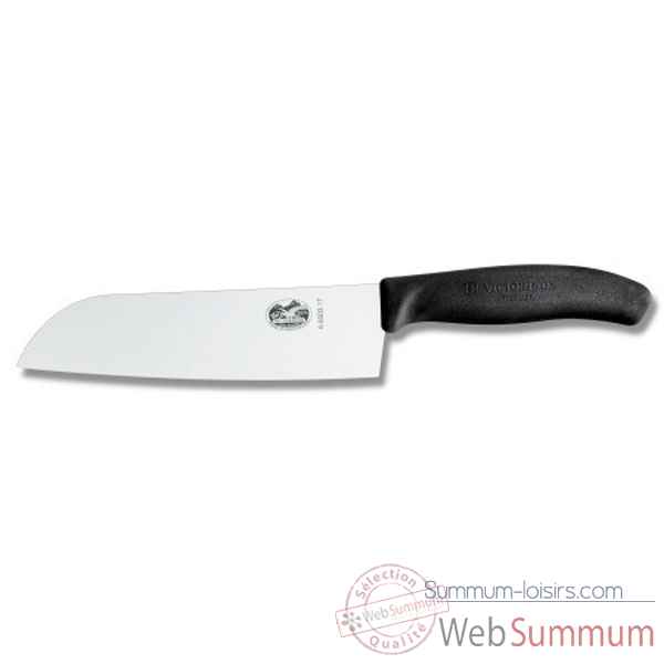 Victorinox couteau santoku 17 cm noir Cuisine -11027
