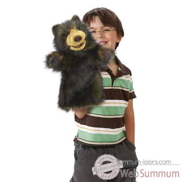 Ours brun puppet Folkmanis -2986 -1