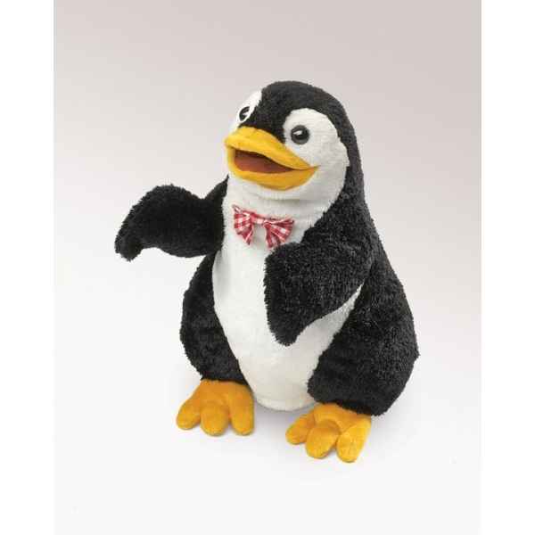 Marionnette peluche pingouin folkmanis 2910