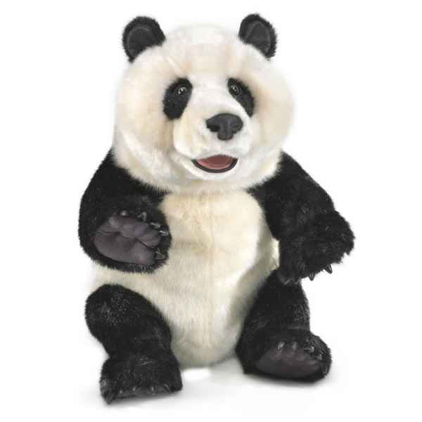 Marionnette peluche ventriloque bebe panda geant Folkmanis -3149