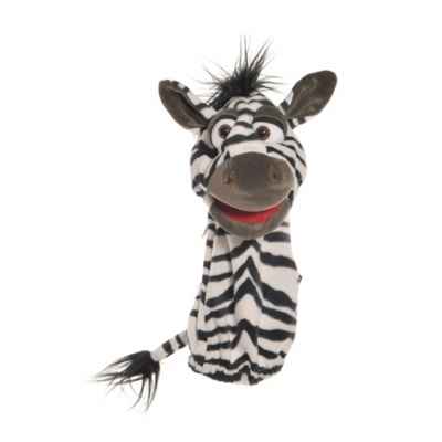 Marionnette chaussette zebre Living Puppets -W574