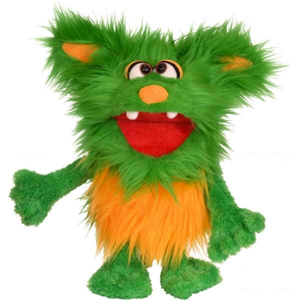 Marionnette monstre ventriloque vert schotter living puppets -W847