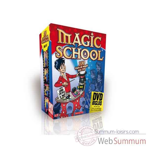 Magic school 100 tours Oid Magic avec DVD-100 D
