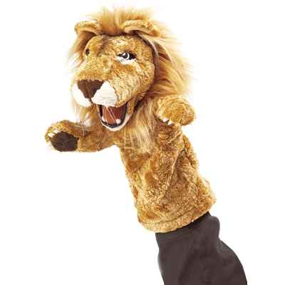 Marionnette peluche, Lion pour theatre de marionettes -2562