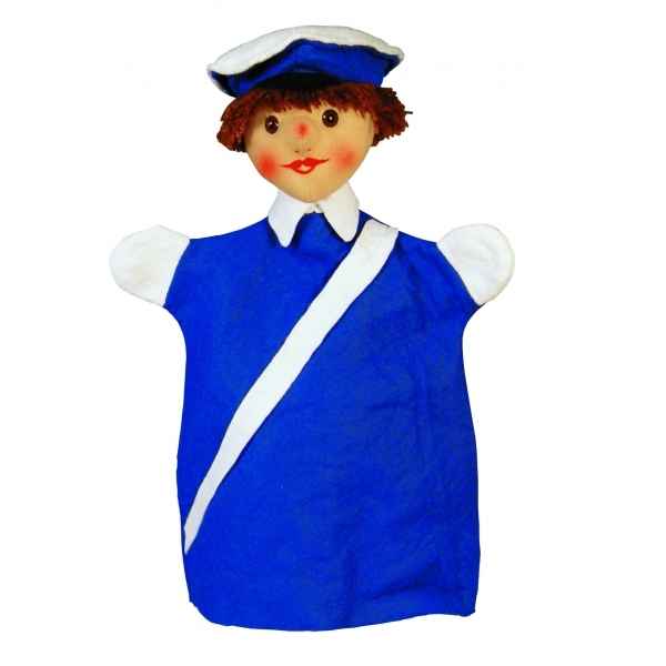 Marionnette Kersa - Policier bleu - 15021