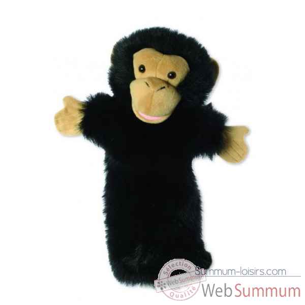 Grande marionnette peluche à main - Chimpanzée-26007