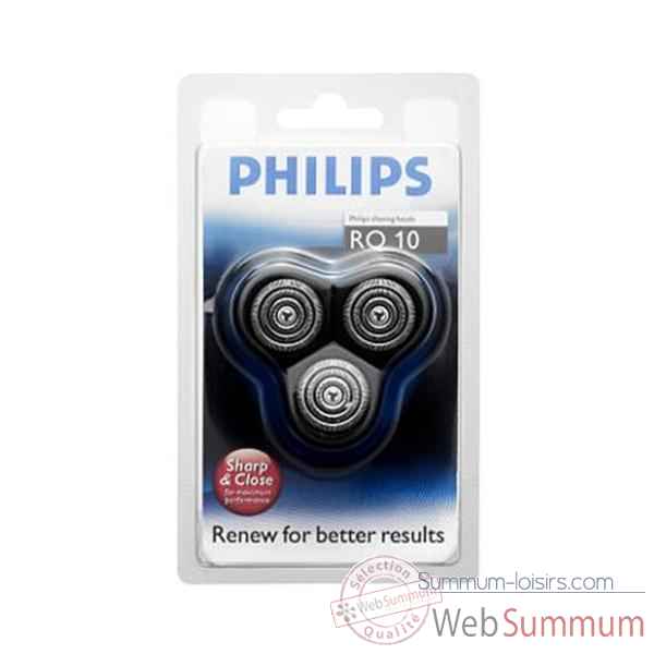 Philips lot de 3 tetes de rasage arcitec + support 661806