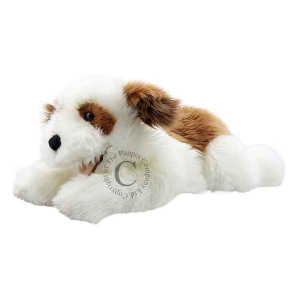 Marionnette chien (marron & blanc) The Puppet Company -PC003008