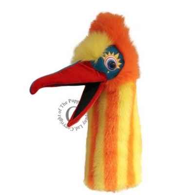 Oiseau muddle orange jaune the puppet company -pc006306