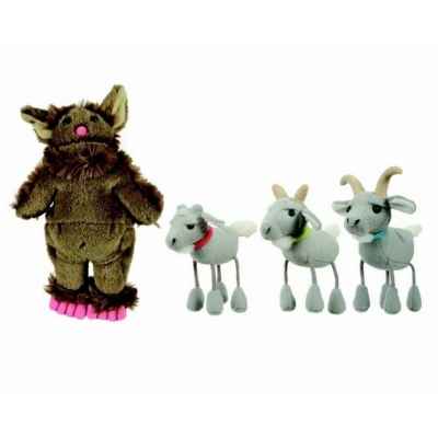 3 boucs et troll The Puppet Company -PC007908