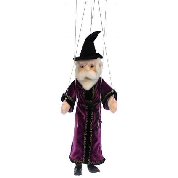 Marionnette a fils Magicien Merlin The Puppet Company -PC009207
