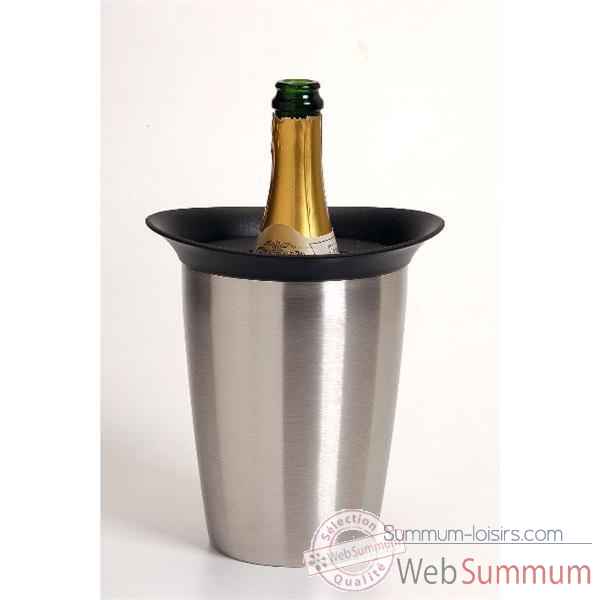 Vacuvin seau rafraichisseur a champagne - rapid ice elegant champagne cooler 318889